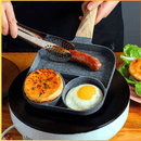 Frigideira Antiaderente Dividida – Prepare Múltiplas Refeições de Uma Só Vez - Loja STERS.Mey