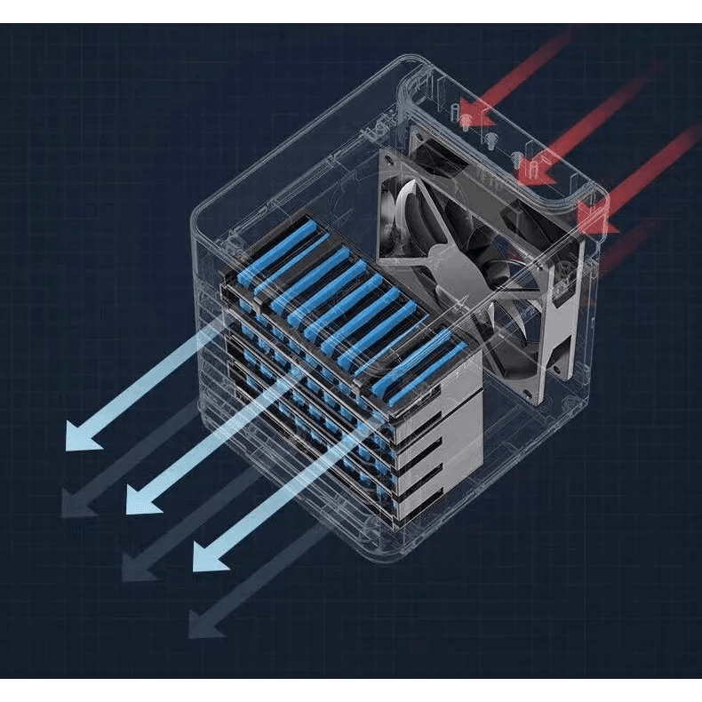 Mini Ar Condicionado Refrigerador