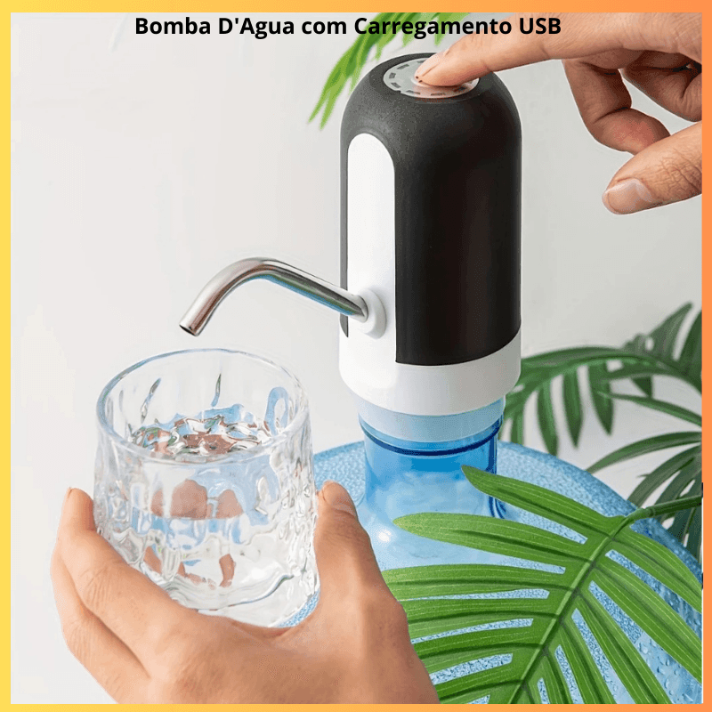 Bomba D'Agua com Carregamento USB