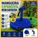 Mangueira Expansível 60 Metros com Gatilho Multi Jatos Retrá