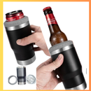 Copo Térmico 3 em 1 para Cerveja 420ml – Porta Long Neck