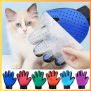 Luva  Tira Pelos para Pets Nano Magnética– Massagem, Higiene e Conforto para Seu Pet