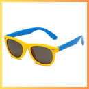 Óculos SunKids YJ9901 Cor:Azul e Amarelo