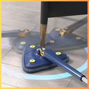 Mop Triangular 360° com Pano Giratório – Limpeza Rápida e Eficiente