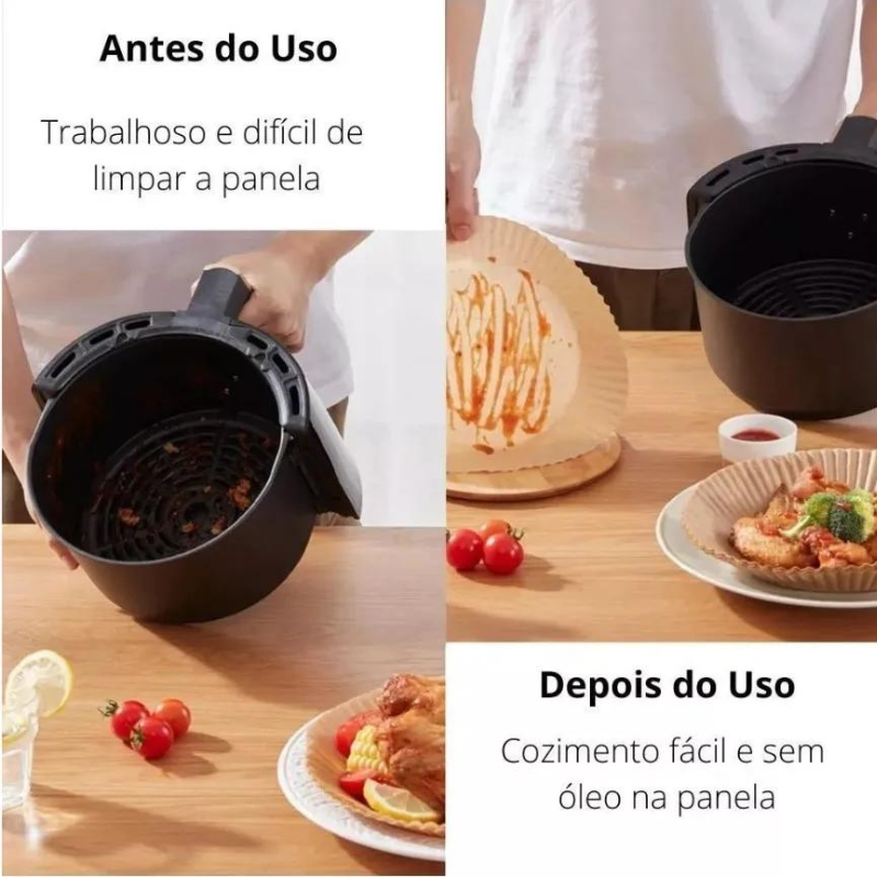 Prato Protetor para Fritadeiras Airfryer