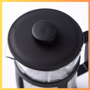 Cafeteira Prensa Francesa 350ml Vidro com Filtro Inox