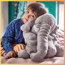🐘 Almofada Elefante de Pelúcia – Conforto, Carinho e Fofura em Cada Abraço