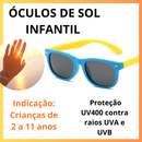 Óculos de Sol Infantil Polarizado UV400 Flexível Menino Menina 2 a 11 Anos