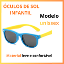 Óculos de Sol Infantil Polarizado UV400 Flexível Menino Menina 2 a 11 Anos