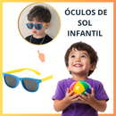 Óculos de Sol Infantil Polarizado UV400 Flexível Menino Menina 2 a 11 Anos