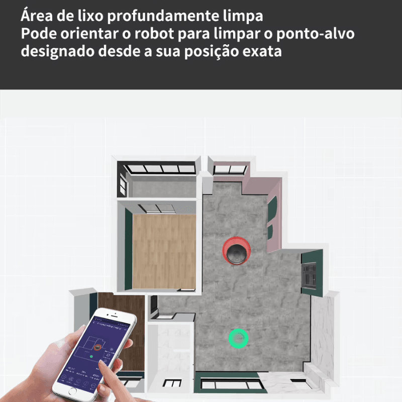 Aspirador de Pó Robô Abir X6 - Loja STERS.Mey