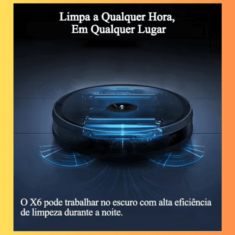 Aspirador de Pó Robô Abir X6 - Loja STERS.Mey