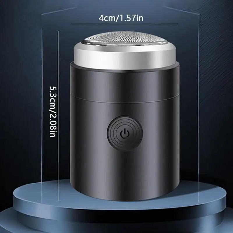 Barbear Perfeito em Qualquer Lugar com o Mini Barbeador Elétrico Portátil - Loja STERS.Mey