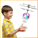 Bola Voadora Flynova Pro – Brinquedo Inteligente de Levitação com Controle Remoto, LED e Carregamento USB - Loja STERS.Mey