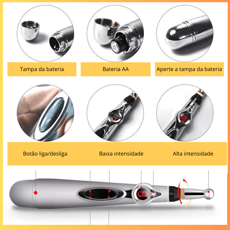 Caneta de Acupuntura Elétrica - Loja STERS.Mey