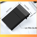 Carteira Bloqueio de Sinal RFID Anti-Furto – Segurança, Estilo e Tecnologia em Suas Mãos - Loja STERS.Mey