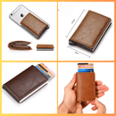 Carteira Ejetora Bloqueio de Sinal RFID Fibra/Carbono - Loja STERS.Mey