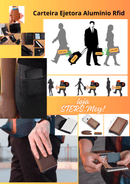🛡️ Carteira RFID Anti-Furto em Alumínio – Segurança e Estilo no Bolso! - Loja STERS.Mey