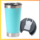 Copo Térmico Inox com Tampa, Abridor e Isolamento a Vácuo – 473ml - Loja STERS.Mey