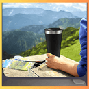 Copo Térmico Inox com Tampa, Abridor e Isolamento a Vácuo – 473ml - Loja STERS.Mey