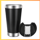 Copo Térmico Inox com Tampa, Abridor e Isolamento a Vácuo – 473ml - Loja STERS.Mey