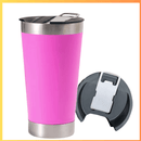 Copo Térmico Inox com Tampa, Abridor e Isolamento a Vácuo – 473ml - Loja STERS.Mey