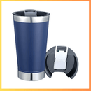 Copo Térmico Inox com Tampa, Abridor e Isolamento a Vácuo – 473ml - Loja STERS.Mey