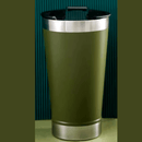 Copo Térmico Inox com Tampa, Abridor e Isolamento a Vácuo – 473ml - Loja STERS.Mey