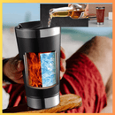 Copo Térmico Inox com Tampa, Abridor e Isolamento a Vácuo – 473ml - Loja STERS.Mey