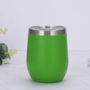 Cuia Térmica Inox 350ml com Tampa Vedada – Parede Dupla, Conserva Bebidas Geladas ou Quentes - Loja STERS.Mey