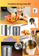 Fritadeira de Aço Modelo Japonês - Loja STERS.Mey