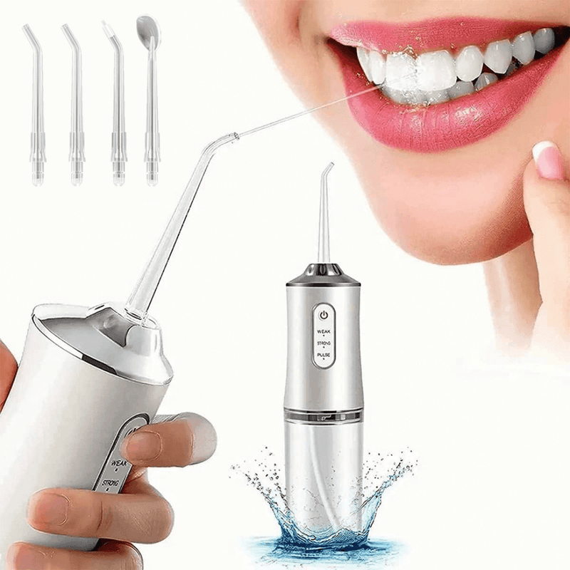 Irrigador Oral Portátil – Limpeza Profunda e Hálito Fresco em Poucos Minutos - Loja STERS.Mey