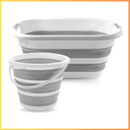 Kit Balde e Cesto Retráteis - Loja STERS.Mey