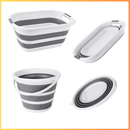 Kit Balde e Cesto Retráteis - Loja STERS.Mey