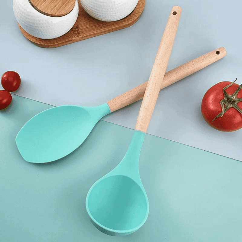 Kit De Colheres Em Silicone - Loja STERS.Mey