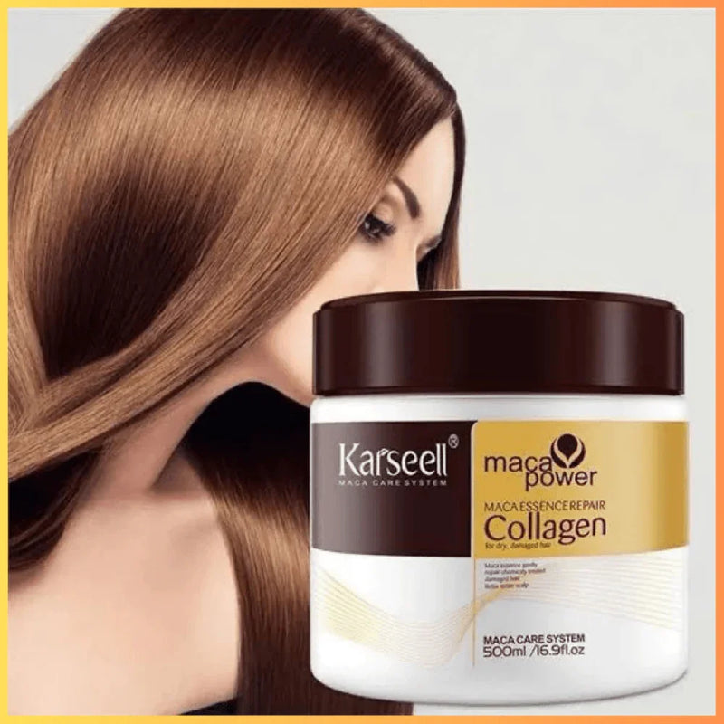 Máscara Capilar Collagen – Reconstrução Profunda, Hidratação Intensa e Brilho de Salão! - Loja STERS.Mey