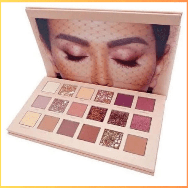 Paleta de Sombras Aromas UCANBE - 18-Cores - Loja STERS.Mey