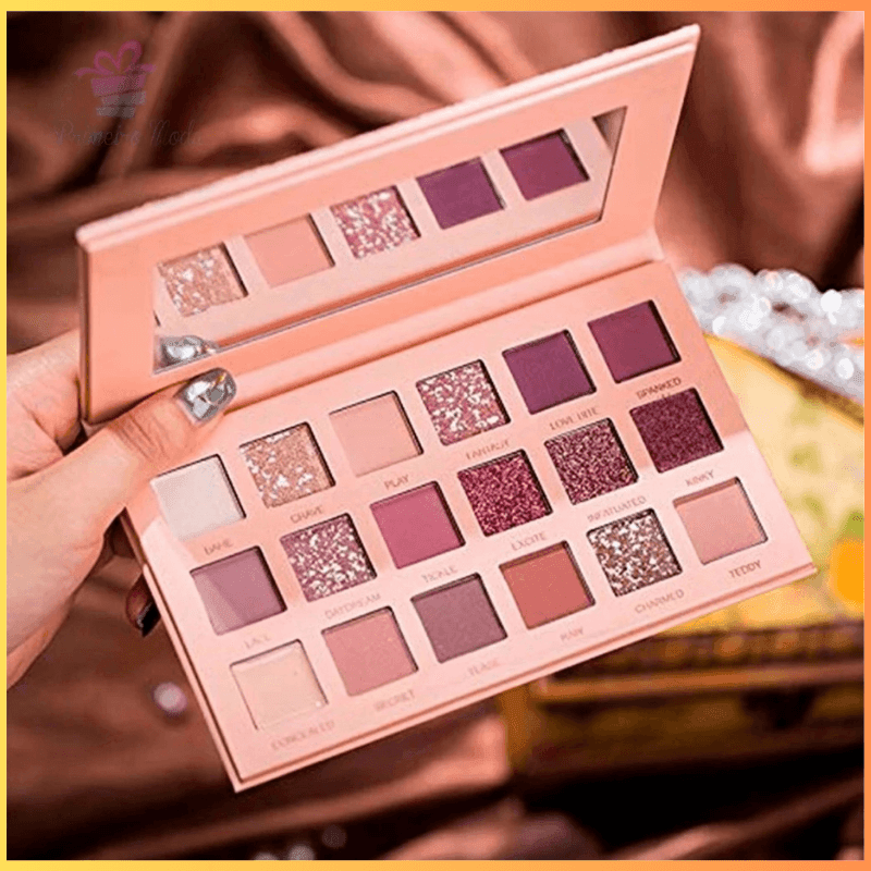 Paleta de Sombras Aromas UCANBE - 18-Cores - Loja STERS.Mey
