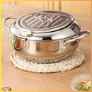 Panela Fritadeira Funda Aço Inoxidável 304 Graus - Loja STERS.Mey