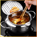 Panela Fritadeira Funda Aço Inoxidável 304 Graus - Loja STERS.Mey