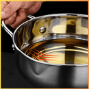 Panela Fritadeira Funda Aço Inoxidável 304 Graus - Loja STERS.Mey