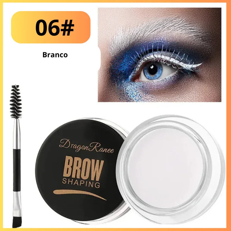 Pomada de Sobrancelhas 3D Air-Cushion – Acabamento Natural, Longa Duração e à Prova d’Água - Loja STERS.Mey