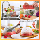 Pote FatiadorXescorredor Frutas Saladas - Loja STERS.Mey