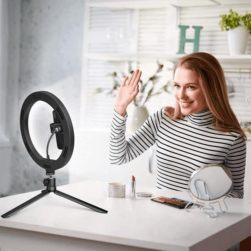Ring Light com Tripé - -LED - Loja STERS.Mey