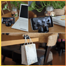 Suporte Giratório para Celular ABS - Loja STERS.Mey