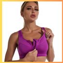 Sutiã Esportivo com Zíper Frontal – Conforto, Suporte e Estilo para Seu Treino - Loja STERS.Mey