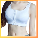 Sutiã Esportivo com Zíper Frontal – Conforto, Suporte e Estilo para Seu Treino - Loja STERS.Mey