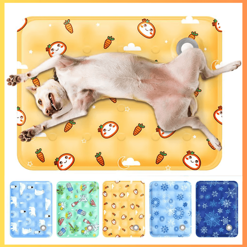 ❄️ Tapete Gelado para Pet – Alívio Térmico Imediato, Impermeável e Seguro para Cães e Gatos - Loja STERS.Mey