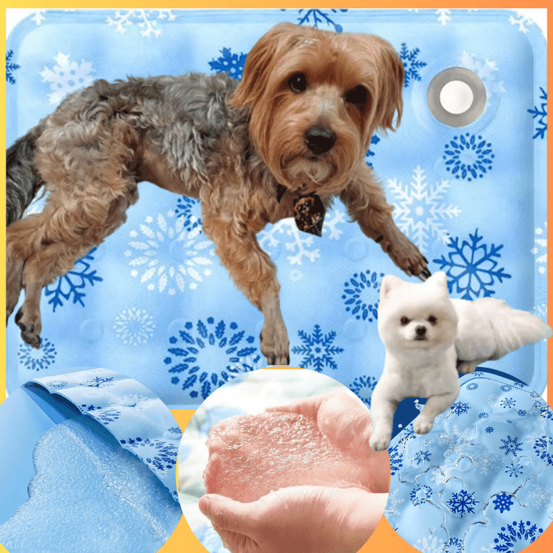 ❄️ Tapete Gelado para Pet – Alívio Térmico Imediato, Impermeável e Seguro para Cães e Gatos - Loja STERS.Mey