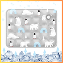 ❄️ Tapete Gelado para Pet – Alívio Térmico Imediato, Impermeável e Seguro para Cães e Gatos - Loja STERS.Mey